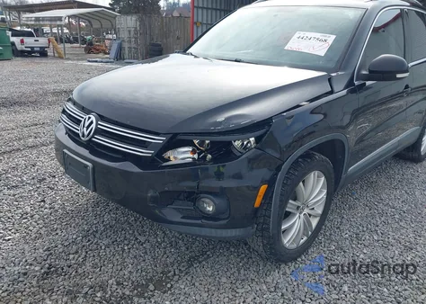 2012 Volkswagen Tiguan Se z USA, uszkodzony, nr VIN WVGBV7AX4CW589257